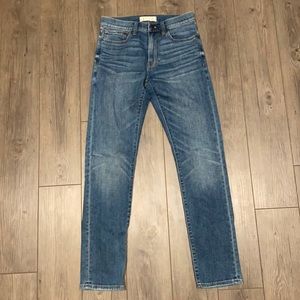 Madewell W 29 L 32 Slim Jeans